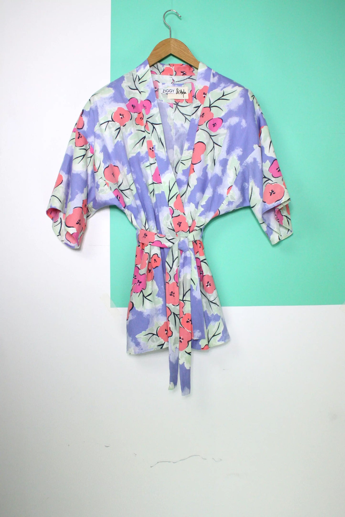 The Kimono - Pink Poppy