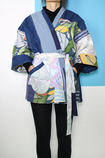 Quilted Patchwork Kimono
