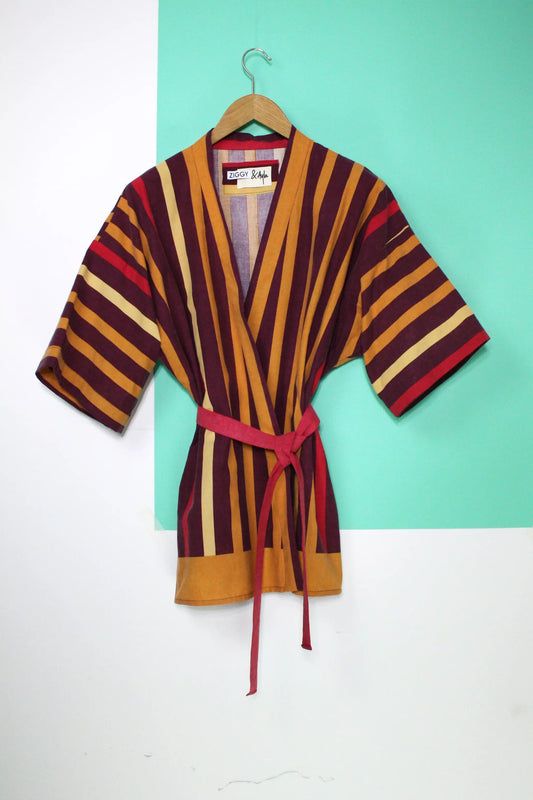 The Kimono - Sunset Stripes